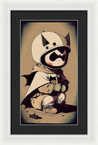 Young Bat - Framed Print