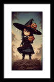 Young Halloween - Framed Print