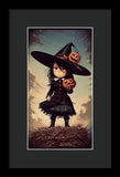 Young Halloween - Framed Print