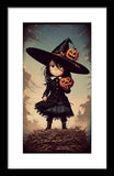 Young Halloween - Framed Print