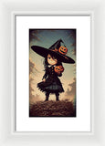 Young Halloween - Framed Print