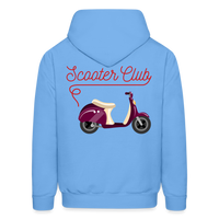 SCOOTER CLUB Hoodie - carolina blue