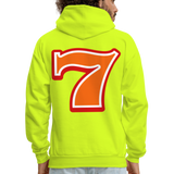 7 Hoodie - safety green