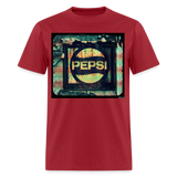 Old School - dark red