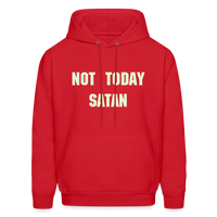 NOT TODAY Hoodie - red