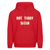 NOT TODAY Hoodie - red