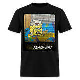 Train Art - black
