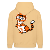 SPACE CAT Hoodie - light yellow