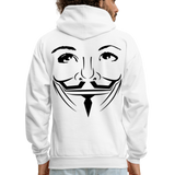 HELLOOOOOO THERE Hoodie #3+ - white