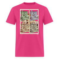 Faces - fuchsia