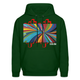 Entanglement Hoodie - forest green