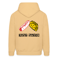 JUST SAYIN 4 Hoodie - light yellow