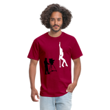 ACTION - dark red