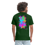 Color Splat - forest green