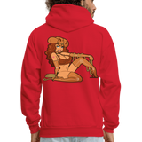 TIE ME UP  Hoodie - red