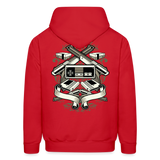 GAME ON Hoodie - red