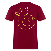 RUBBER DUCKY - burgundy