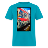 Train Art - turquoise