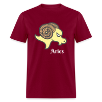 ARIES - burgundy