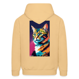 Meow Meow Hoodie - light yellow