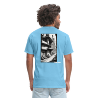 Destination - aquatic blue