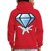DIAMOND Hoodie - red
