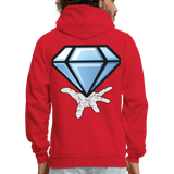 DIAMOND Hoodie - red