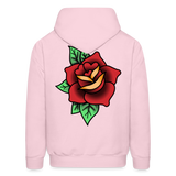 ROSE  Zip Up Hoodie - pale pink