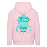 ROBOT 6 Hoodie - pale pink