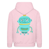 ROBOT 6 Hoodie - pale pink