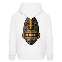AFRICAN MASK 2 Hoodie - white