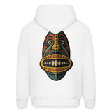 AFRICAN MASK 2 Hoodie - white