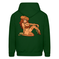 TIE ME UP  Hoodie - forest green