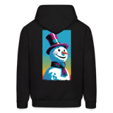 The Snowman Hoodie - black