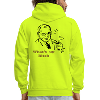 WHAT'S UP Hoodie - safety green