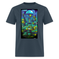 Robot Alien -  blue dusk