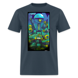 Robot Alien -  blue dusk