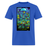 Robot Alien - royal blue