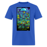Robot Alien - royal blue
