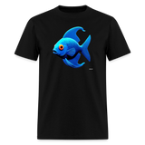 Blue Fish - black