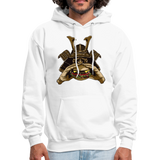 BURGER Hoodie - white