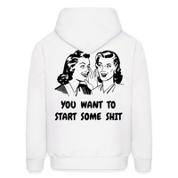 START SOME Hoodie - white