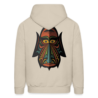 AFRICAN MASK 4 Hoodie - Sand