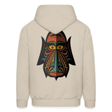 AFRICAN MASK 4 Hoodie - Sand