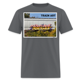 Train Art - charcoal