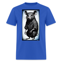 Rat Man - royal blue