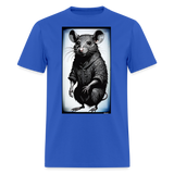 Rat Man - royal blue