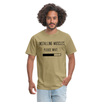 PLEASE WAIT - khaki