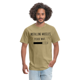 PLEASE WAIT - khaki
