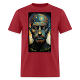 Man of Time - dark red